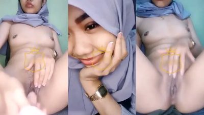 Arini Cewek Hijab Colmek Dildo Sampai Basah